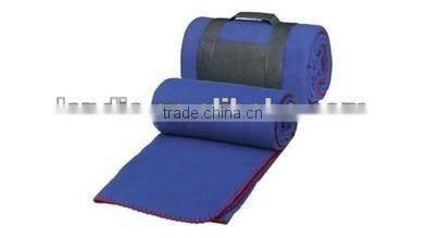 100% polyester outdoor travel blanket with bag