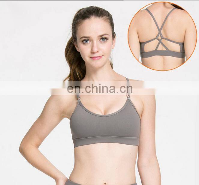 TONTON new fashion custom design sublimation printed sportswear yoga bra