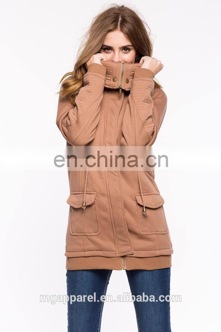 2016 New arrival winter clothes fashion fleece lady coat winter coats for women