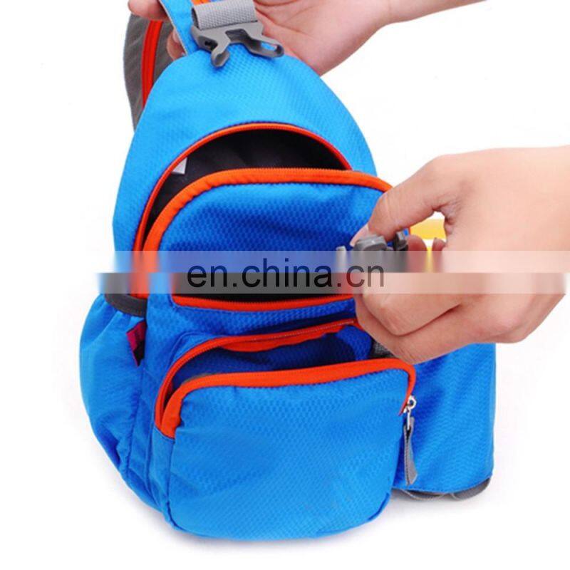 Packable Shoulder Backpack Sling Nylon Chest Bag Men