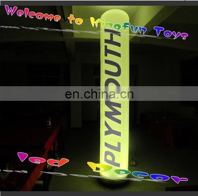 Inflatable cone decoration/ led light cone for event