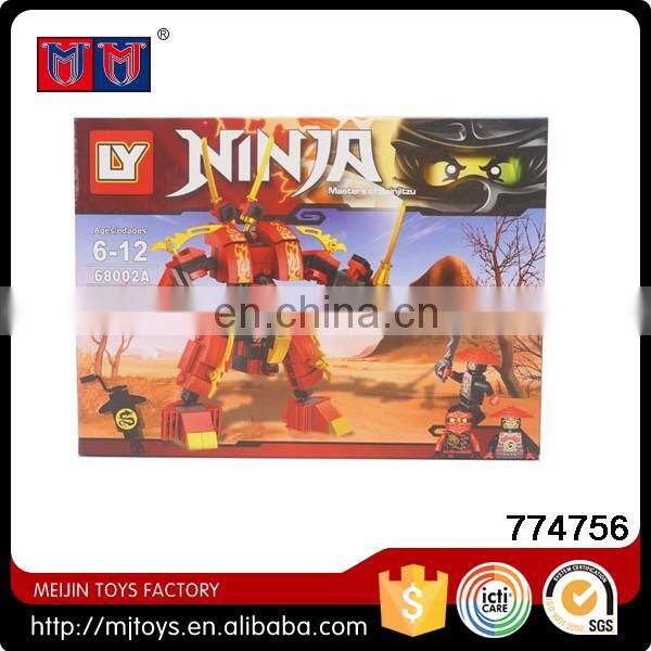 Meijin Fashion series Plastic intelligent building blocks robot brick robot toy for kids