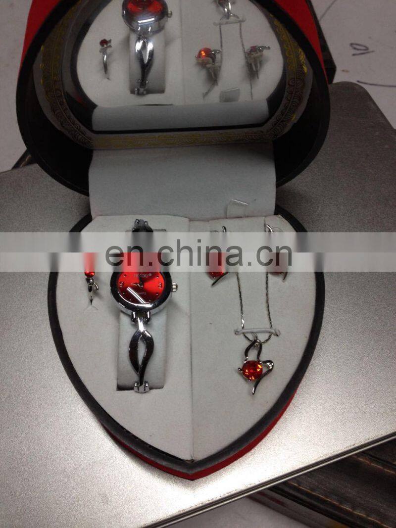 jewelry watch gift set for women
