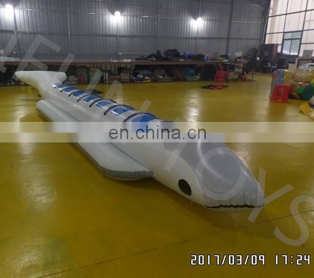 Sea Inflatable flying fish water towable tubes/ inflatable water sled fly fish