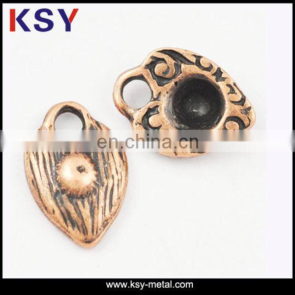 Engraved custom metal jewelry tags