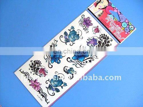 OEM fashion temporary tattoo sticker