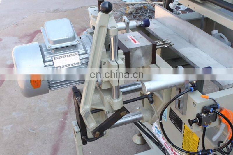 automatic milling lock mounting upvc window making machine upvc door window making machine