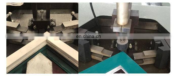 Aluminum Profile Single Head Corner Crimping Machine for Windows and Doors