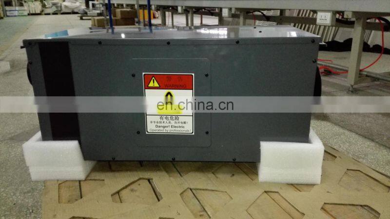 Wall mounted dehumidifier machine for reducing humidity