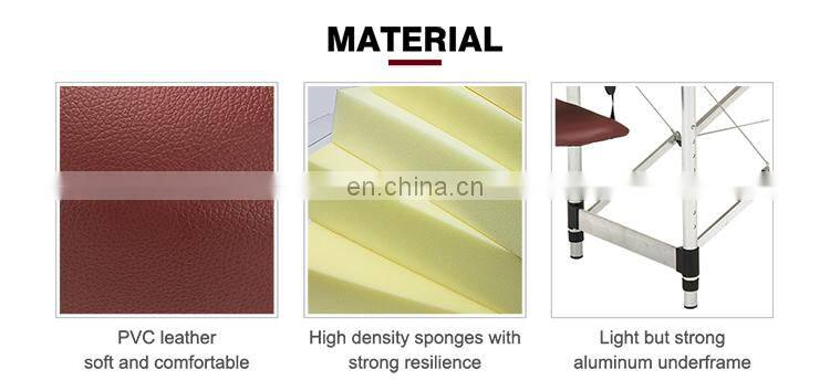 aluminum folding massage table Portable Massage Table Massage Bed foldable