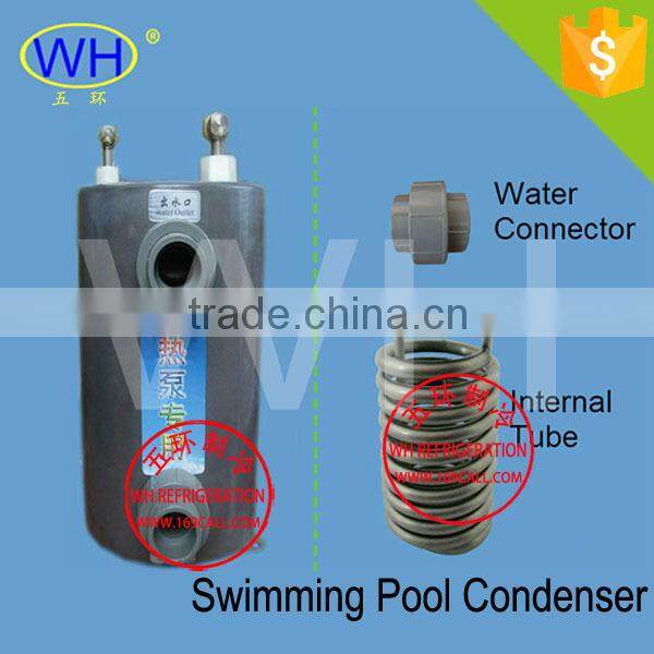 Hot sales titanium tube heat exchanger for swimming pool heat exchanger