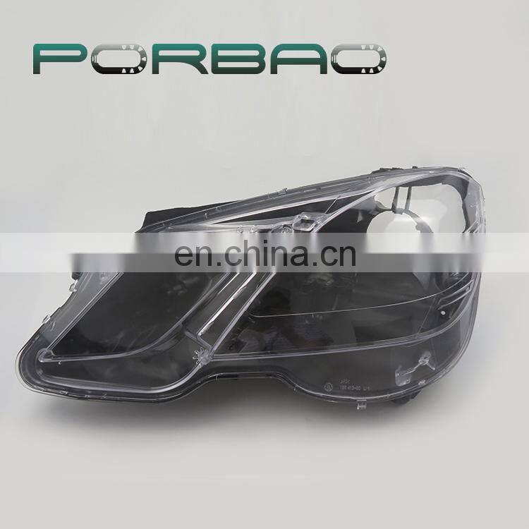 E-CLASS E300 E250 Old Style Transparent Headlights Lens Cover for W212 09-13 Year