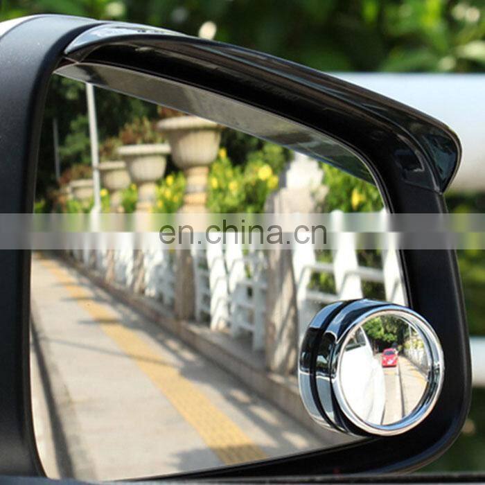 Supply 6cm car small round blind spot mirror , reflective anti-dead angle mirror