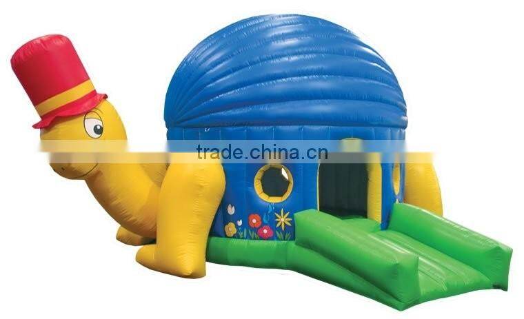 High Quanlity Customized Funny Kids Inflatable Tortoise Jumping Castle
