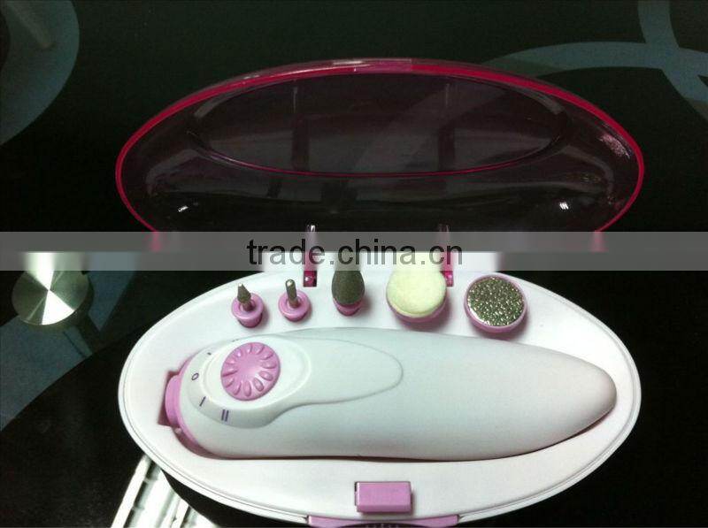 battery operated manicure pedicure set