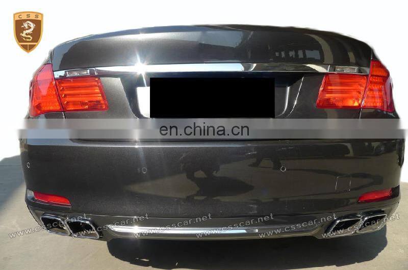 rear diffuser for bnw 760 model pp material rear lip car body kit part accessories