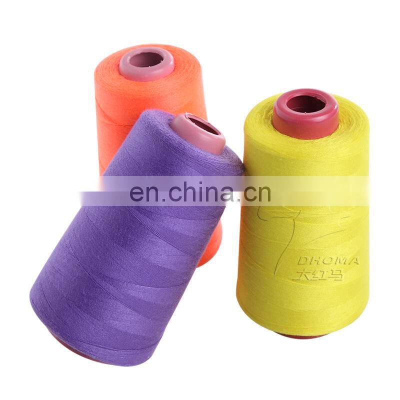 Factory wholesale computer embroidery machine polyester sewing thread 402