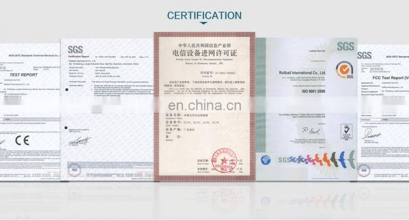 1.25G 1310nm 10km 20km 1000BASE-LX/LH 1.25G SFP Module compatible with GLC-LH-SMD