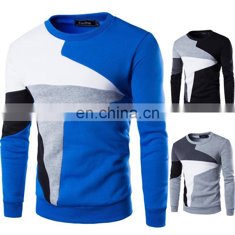 Manufacturers wholesale loose casual printing round neck long sleeve plus size jacket men's jogging suit