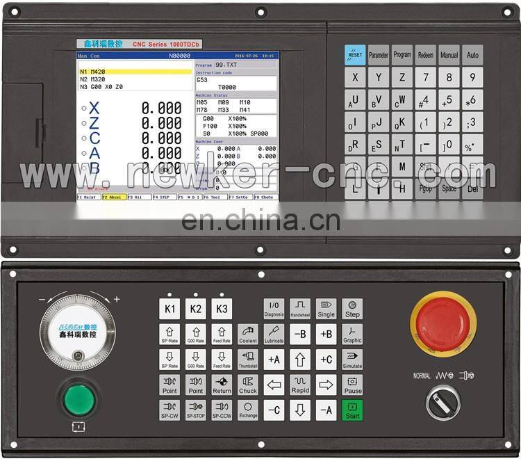 NEWKer low cost 5 axis cnc lathe controller kit for cnc retrofit kit