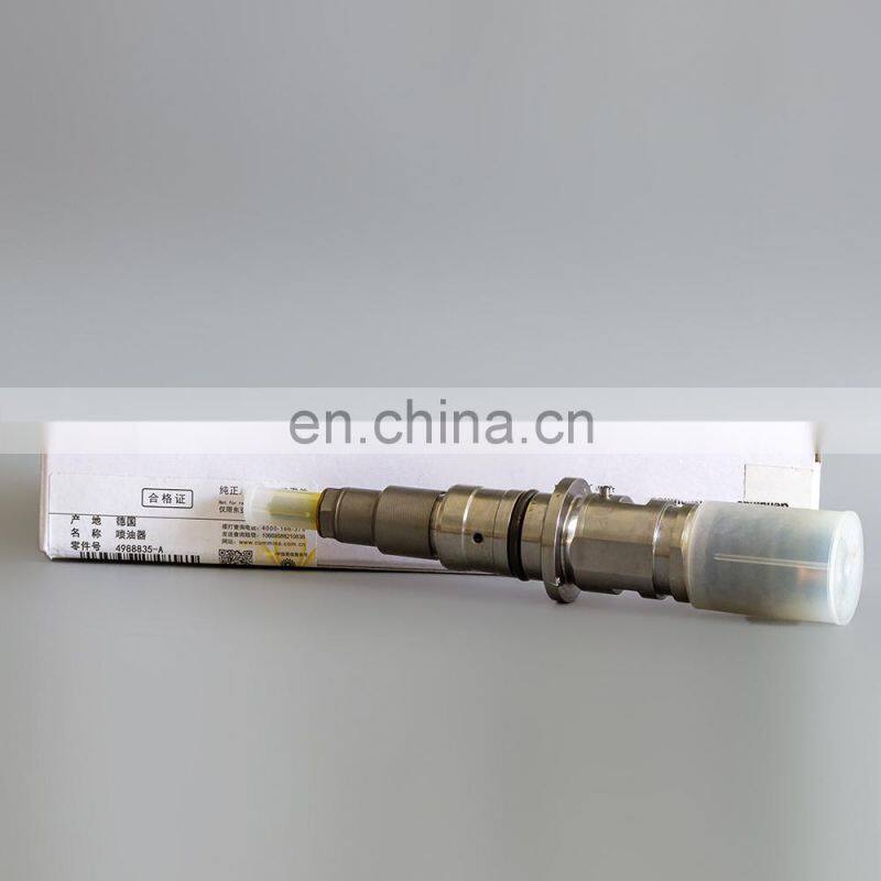 Genuine Common Rail Injector 0445120161,4988835 of injection nozzle DLLA143P2155,0433172155 control valve F00RJ01714