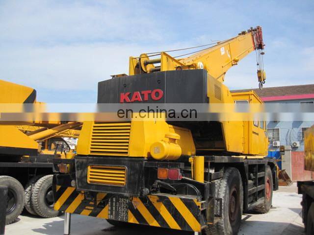 KATO KR35H-III 35 ton used rough terrain wheel crane, KATO KR35H truck crane cheap, hot sale