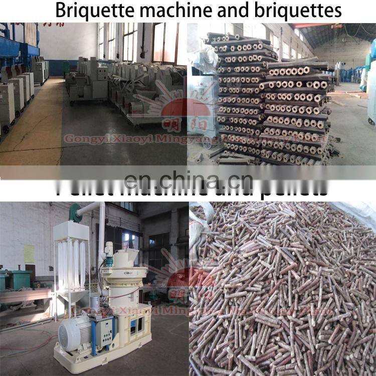 Hammer mill for wood and straw with cyclone