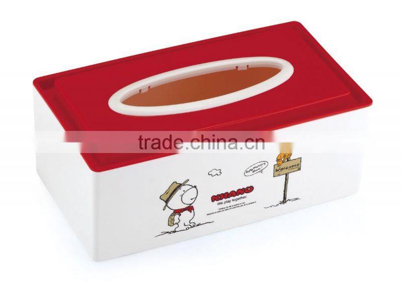 plastic napkin dispenser napkin holder tissue box/tissue holder