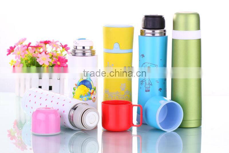 500ml promotional new item double wall stainless steel vacuum water flask water bottle
