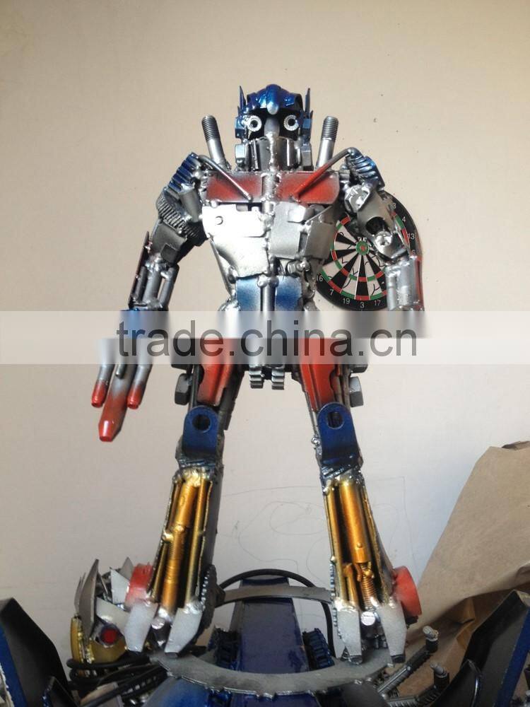 famous metal art sculpture Indoor sculptures for Home/Hotel decoration