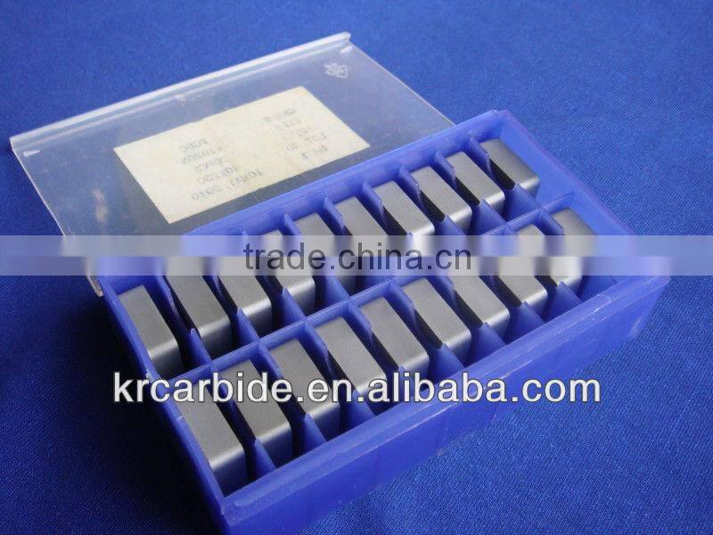 Pure tungsten carbide inserts Detailes for marble cutting