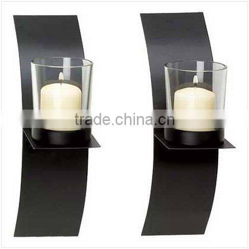 Home Decorative Metal Crafts Wall Hanging Candle Holder