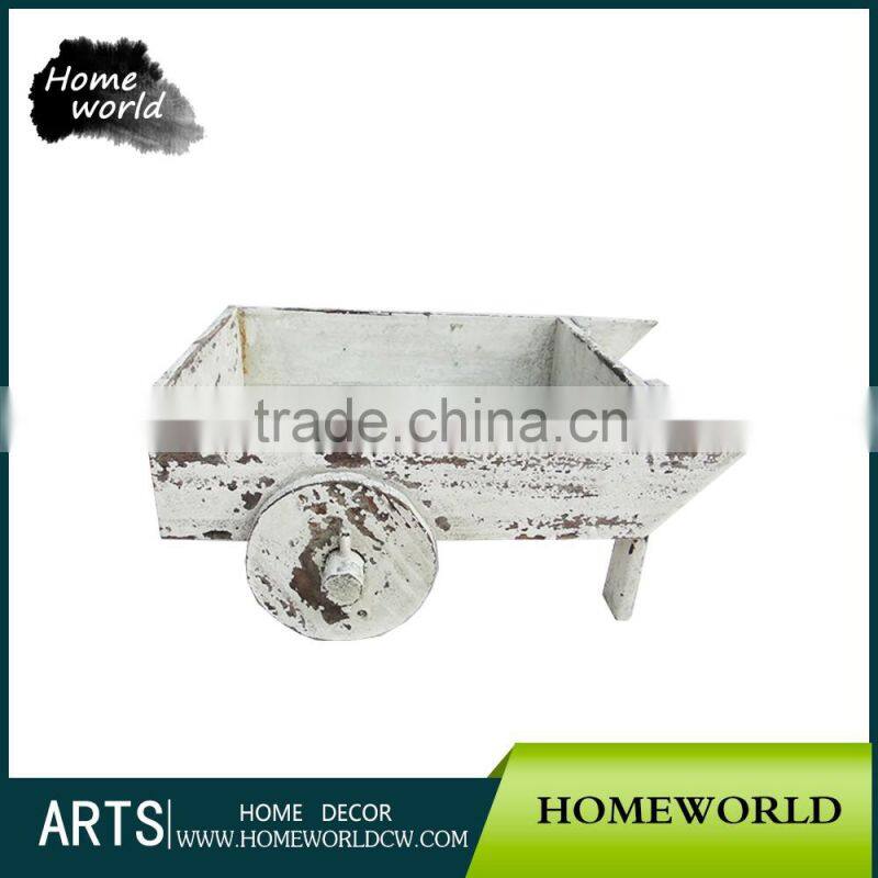 S/3 New Arrival Delicate Terracotta Wood Garden Rectangular Planter Box