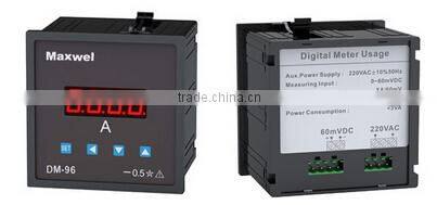 Digital dc panel meter