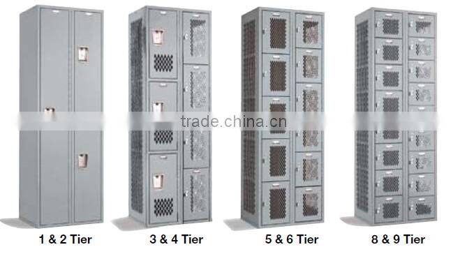 9 door clothing metal locker/wardrobe