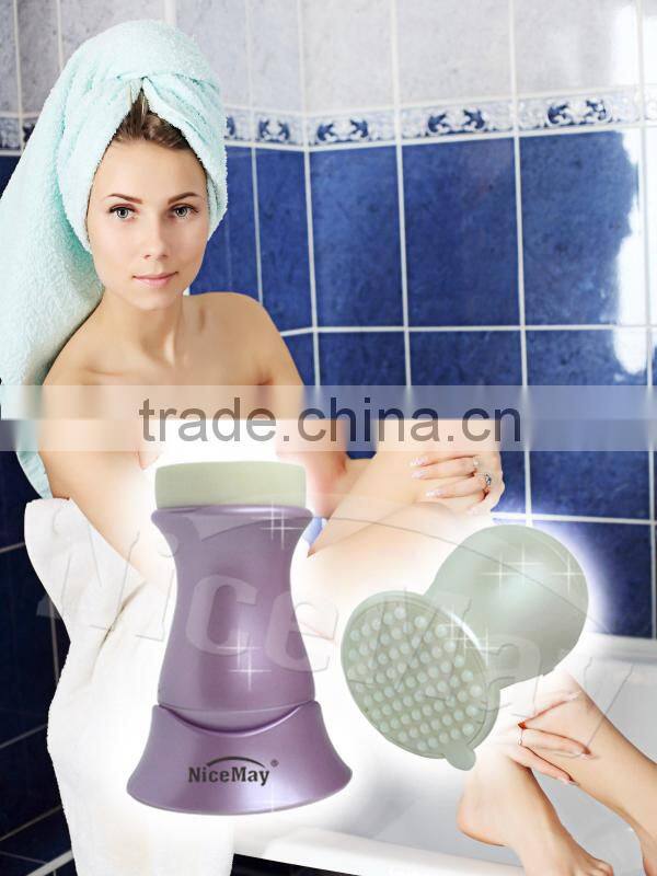 waterproof electric facial massager brush