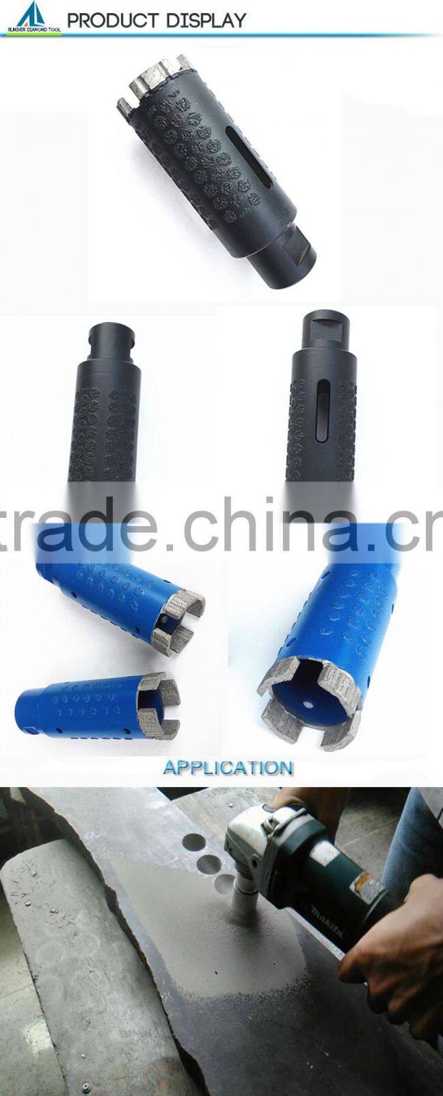 Arix segment Diamond dry core drill for granite