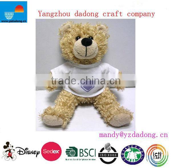 stuffed soft plush bear/plush lovely bear /promotional custom stuffed plush toys