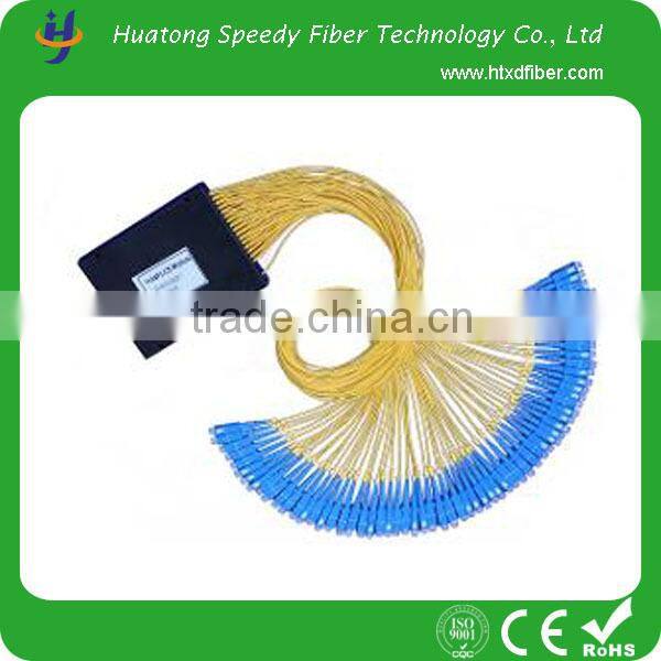 High quality PLC fiber optic distribution optical splitter for telecommunication