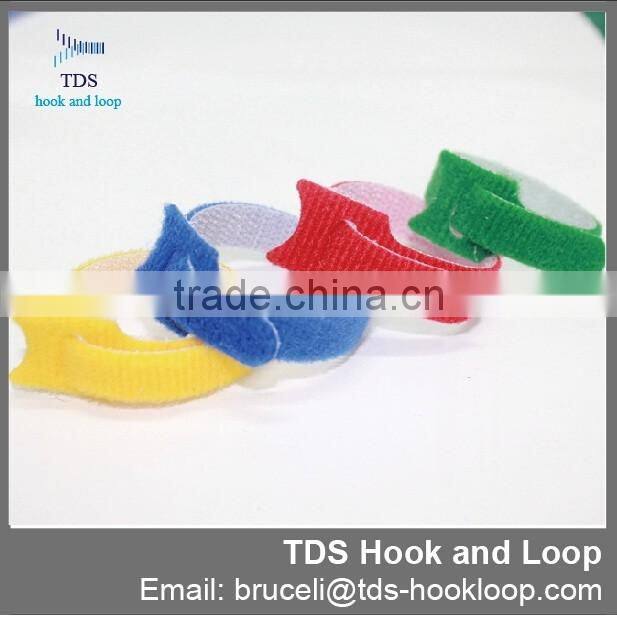 hot selling hook and loop blister pack colorful cable tie