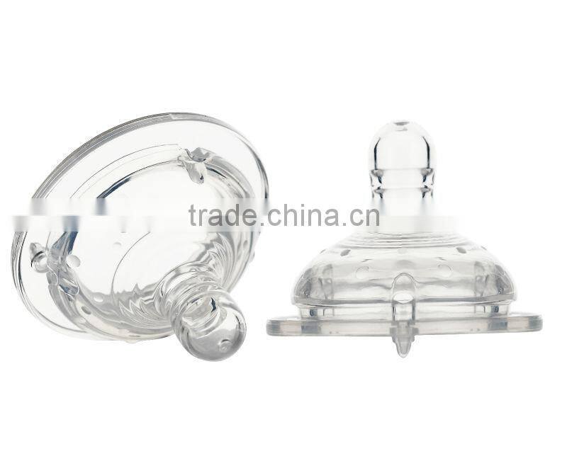 2014 New Silicone Bottle Nipple Teat, Factory Direct Verie Flow Baby Nipple Soft