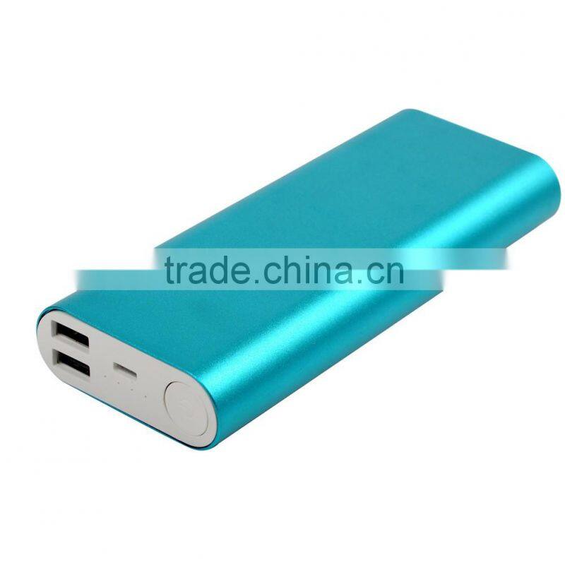 aluminium High Quality li-ion Battery Dual USB Universal Power Banks XH-XI