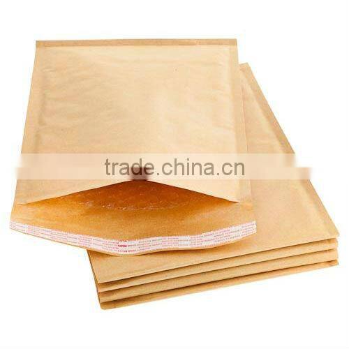 Self-seal kraft bubble envelope