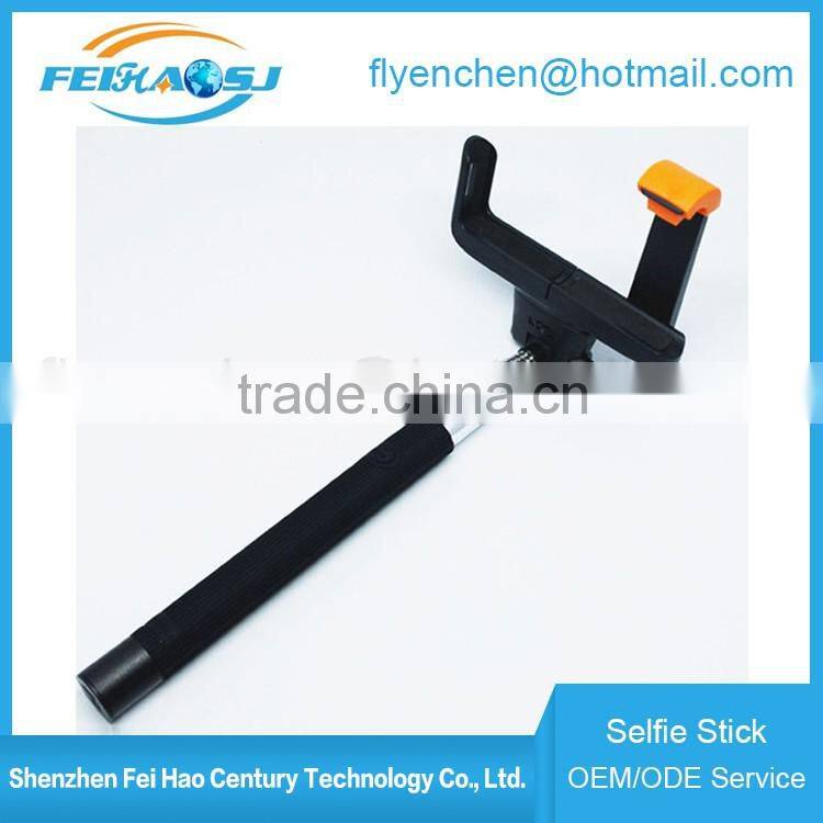 2016 whole selfie stick wireless selfie stick selfie stick with bluetooth shutter button
