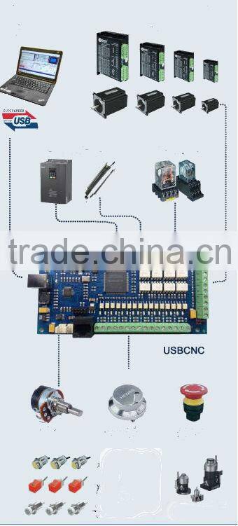 4 axis mach 3 usb motion control card