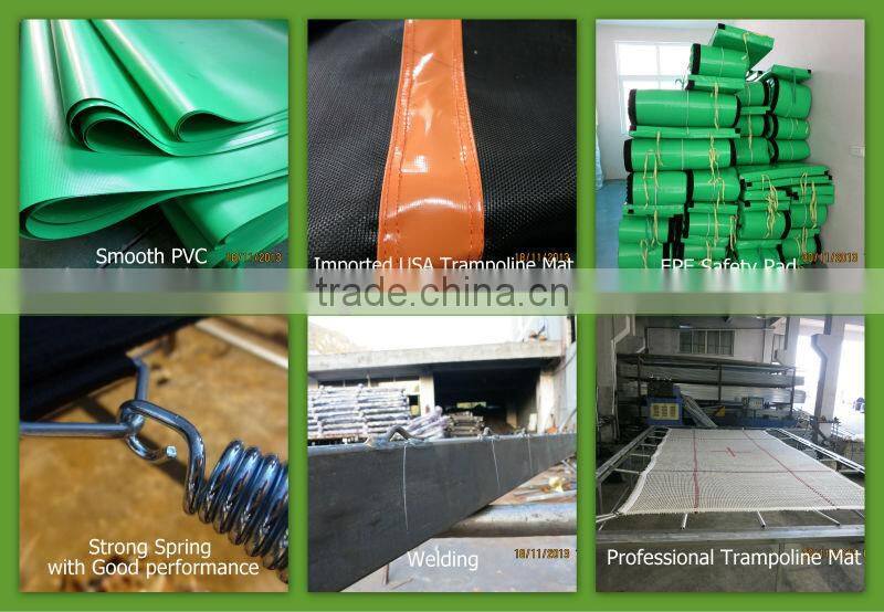 Professional manufacture indoor trampoline park equipment with factory price