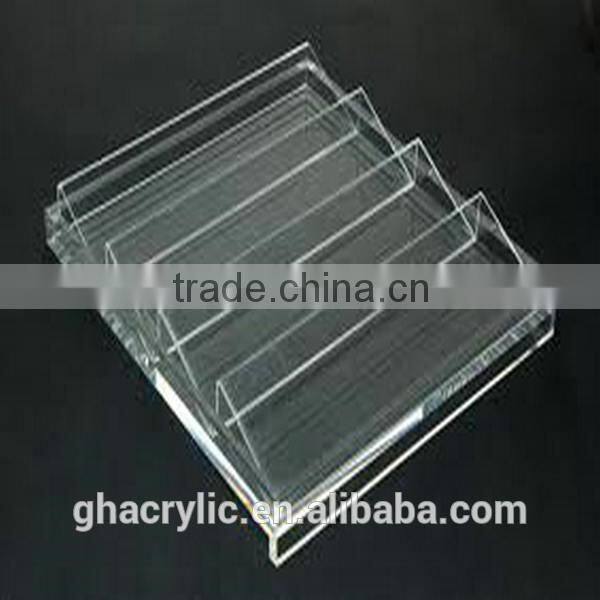 GH-RZ586 Durable and elegant quality acrylic display rack ,top grade acrylic display rack