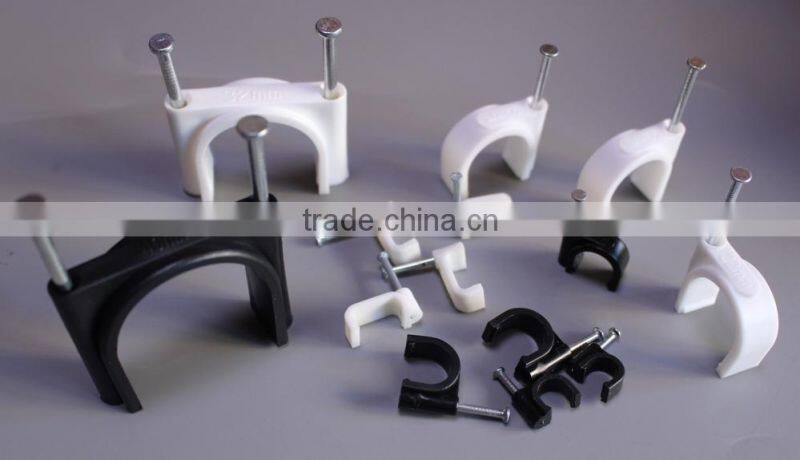 electrical wire plastic wall cable fixing clips