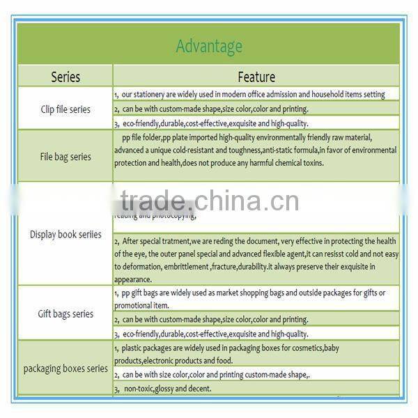 OEM factory with high quality customized decorative Eco-friendly portfolio file holder