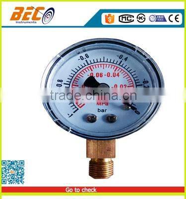 small vacuum piezometer,car autometer fuel pressure gauge